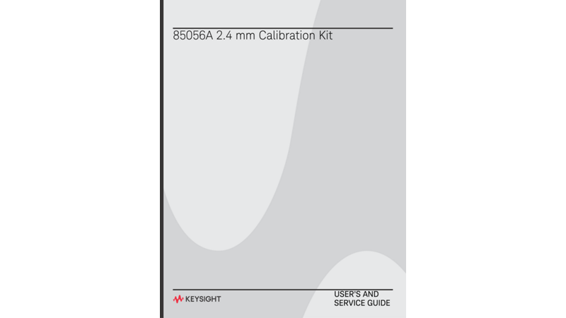 85056A 標準メカニカル校正キット、DC～50 GHz、2.4 mm | キーサイト